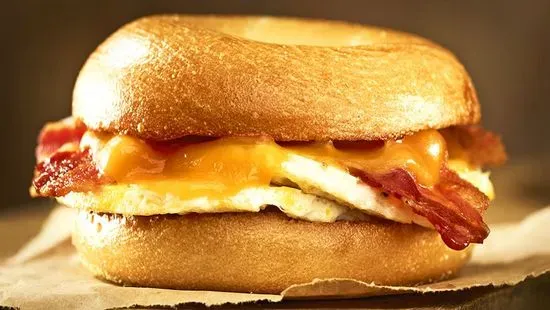 Bacon & Cheddar Egg Sandwich