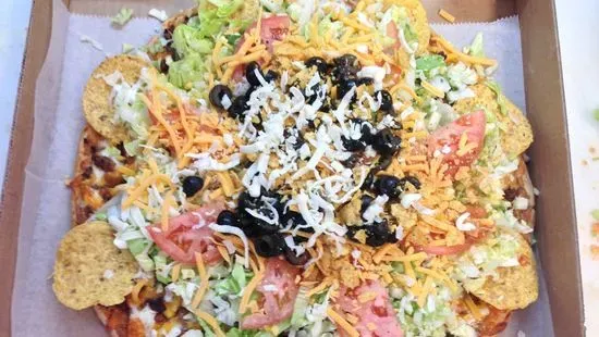 Nacho Taco "Vegetarian Style" Pizza 