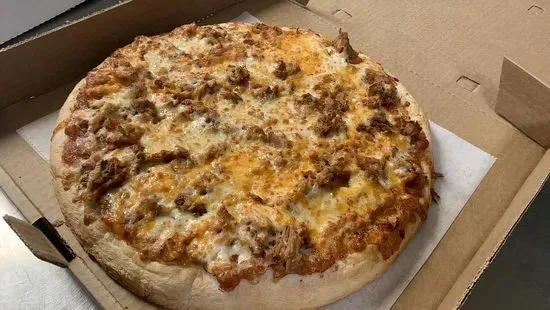 Smoked Baby Back Rib Pizza 