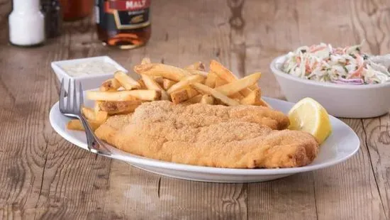 Hand-Breaded Fish Dinner