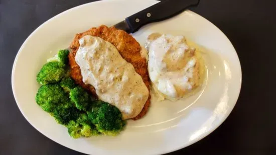 Country Fried Steak & Eggs