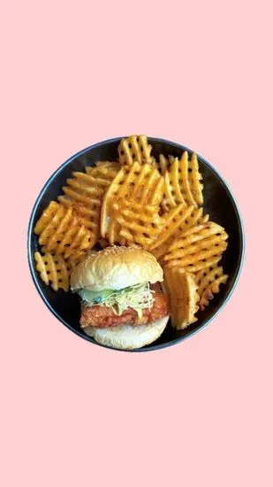 Korean Fried Chicken Sandwich