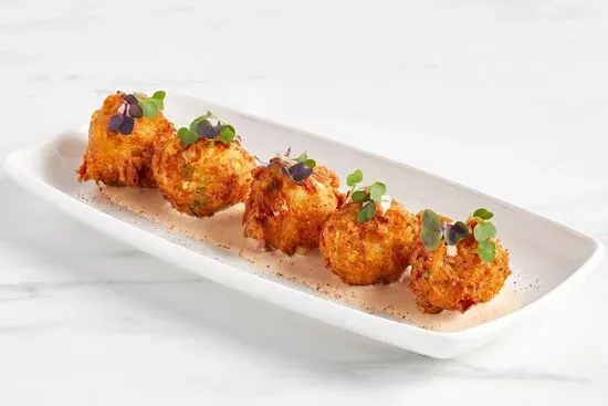 Crab and Corn Fritters