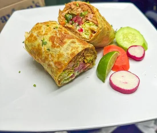 Carnitas California Burrito