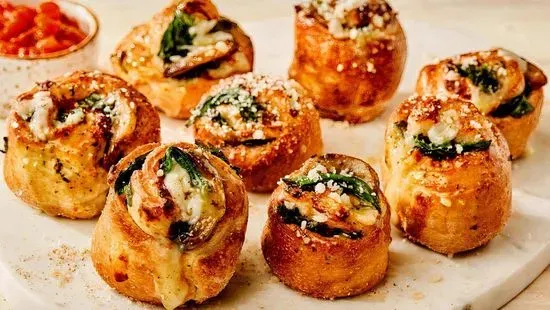 Spinach & Mushroom Roll