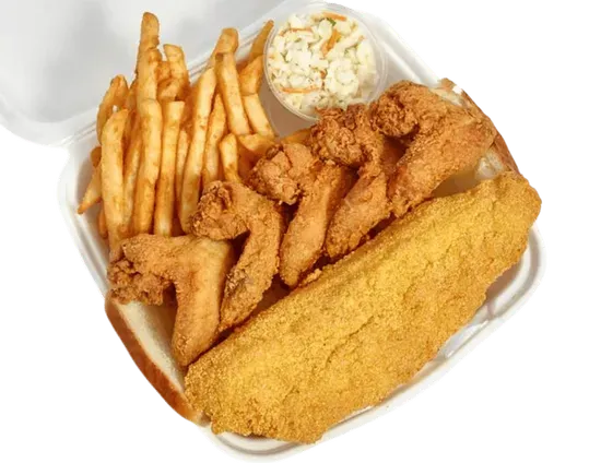 20 PC WHOLE CHICKEN WINGS & 6 PC OF OCEAN PERCH 