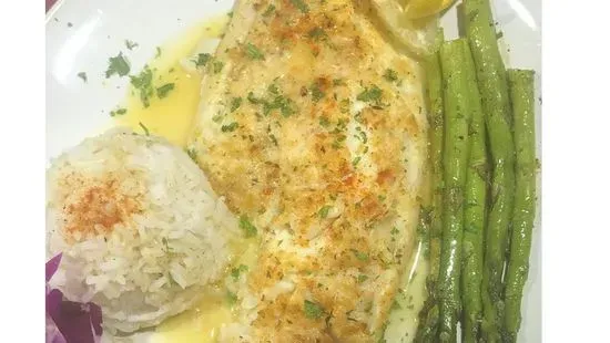 Broiled Filet Flounder