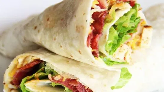 Crispy Chicken Bacon Wrap