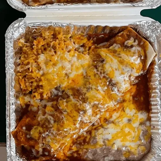 Picadillo Burrito