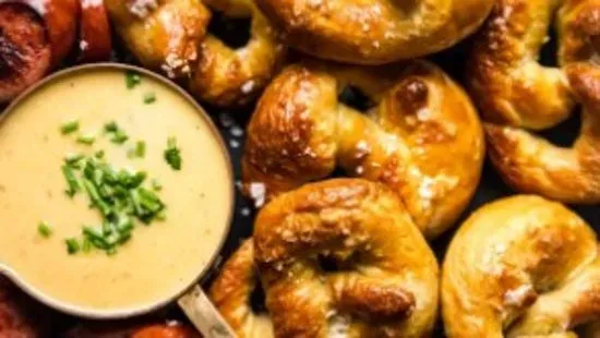 Bier Cheese Pretzels