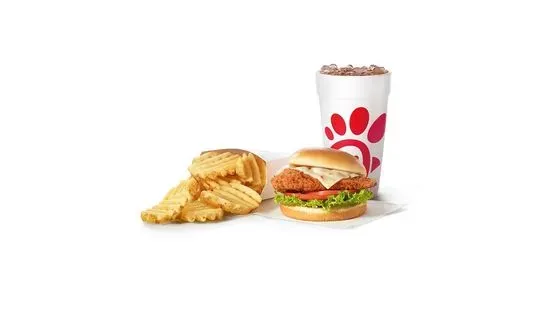 Spicy Chicken Sandwich Deluxe Meal