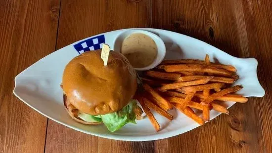 Crab Cake Patty Duke Sandwich