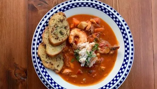 Blessed by the Pope Seafood Cioppino