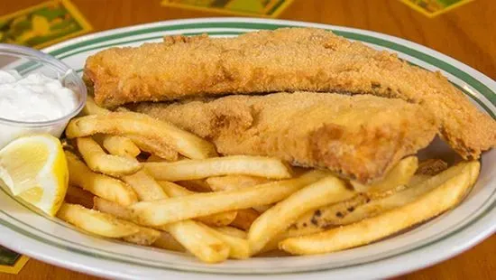Fish Fry Haddock Dinner