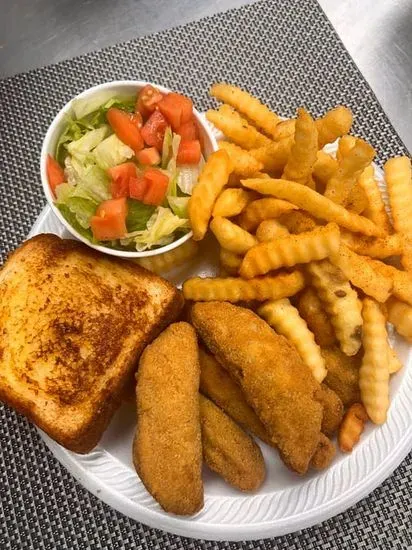 Steak Finger Dinner (w/salad)