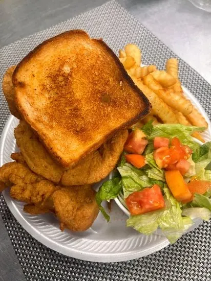 Chicken Finger Dinner (w/salad)