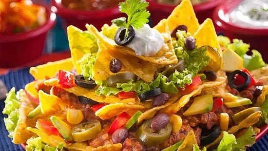 #58. Bean Nachos (Fried Beans)