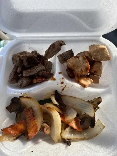 Teriyaki Chicken + NY Steak