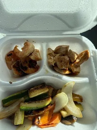Teriyaki Chicken + Shrimp
