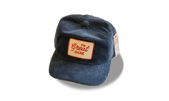 Blue Corduroy Hat