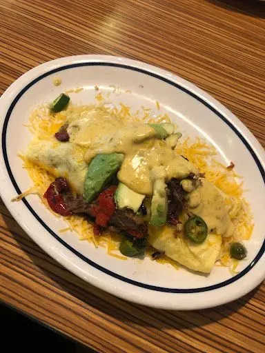 Chicken Fajita Omelette