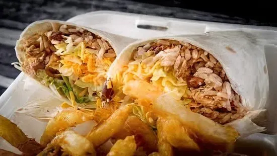 Jerky Chicken Burrito