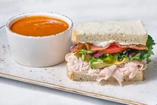 1/2 Sandwich & Soup