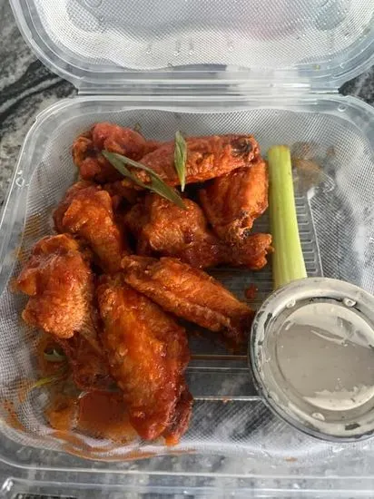 PLAIN (NO SAUCE) JUMBO WINGS