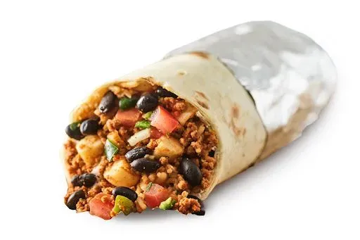 Spicy Chorizo Hash Burrito