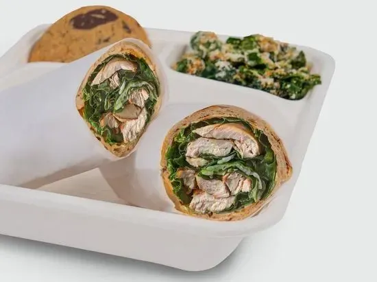 Lemon Oregano Chicken Wrap