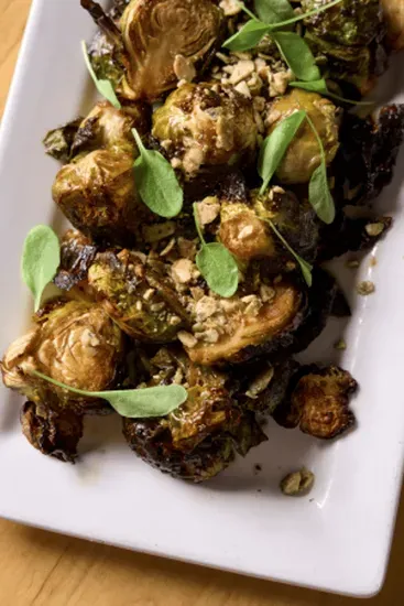 Cider-Roasted Brussels Sprouts