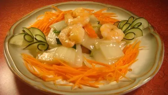 Shrimp with Chinese Vegetables