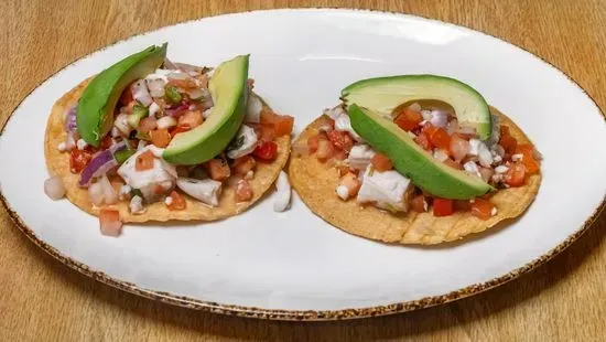 Two Fish Ceviche Tostados