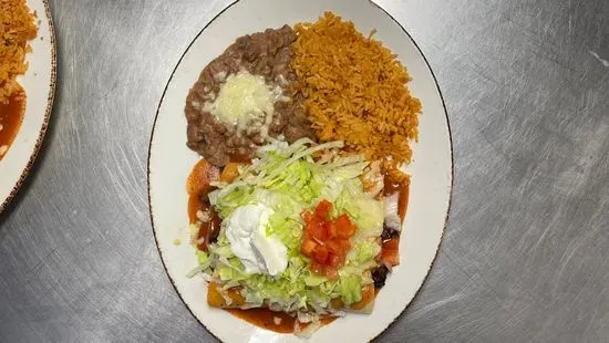 27 Enchilada Deluxe -  STEAK