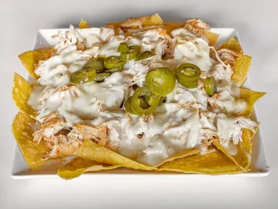 38 Nachos with Beef or Chicken