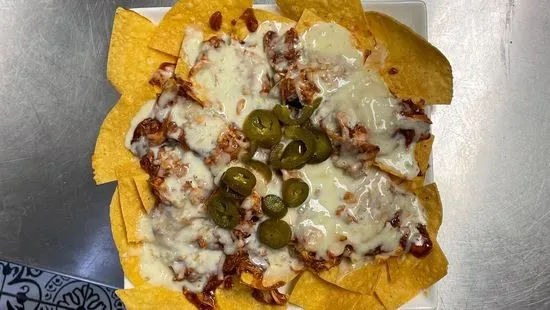 36 Southwest BBQ Chicken Nachos