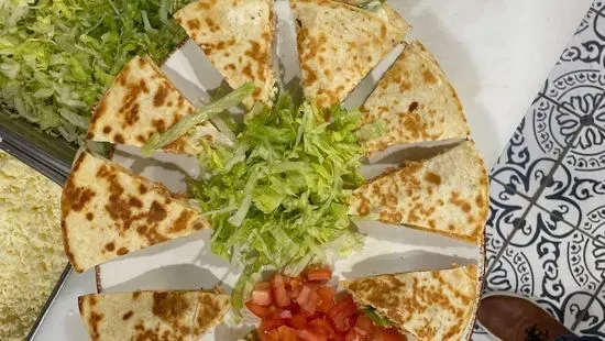 20 Shredded Chicken & Cheese Quesadillas