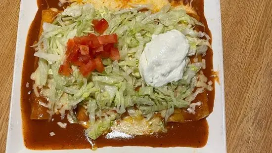 14 Enchiladas Rancheros