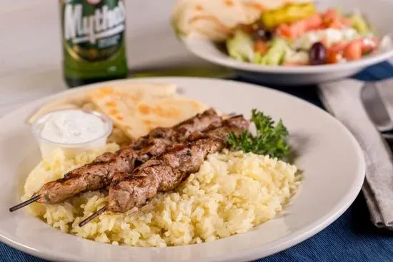 Pork Souvlaki Platter