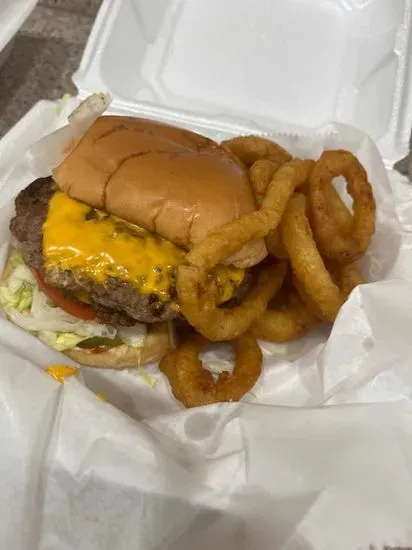 Double Cheeseburger Plate