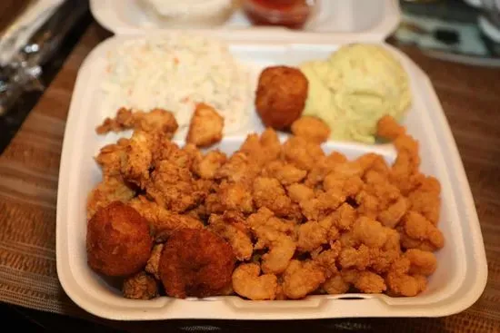Shrimp & Popcorn Chicken