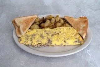 Texas Cheeseburger Omelette