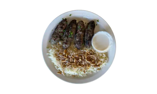 Mediterranean Beef Kafta Plate