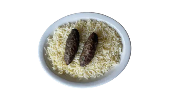 Beef Kafta with Basmati Rice 