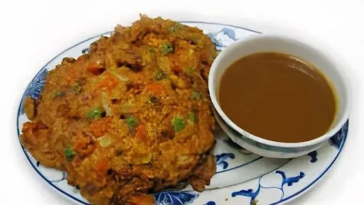 Roast Pork Egg Foo Young