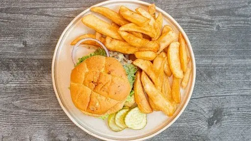 Mushroom Swiss Burger