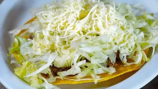 Chicken or Beef Tostadas