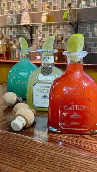 FROZEN PATRON BOTTLE MARGARITA