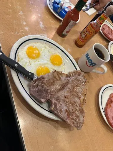 T-Bone Steak & Eggs