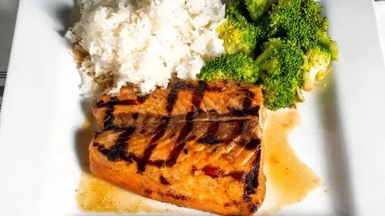 Fire-Grilled Salmon